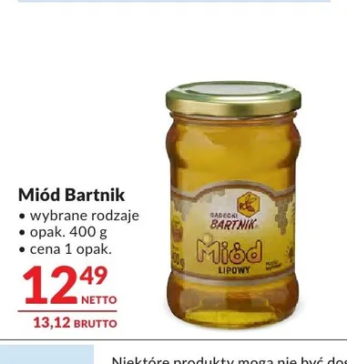 Miód Bartnik promocja w Makro
