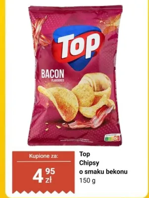 Chipsy o smaku bekonu promocja w Biedronka