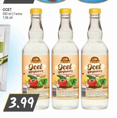 Ocet spirytusowy Farma promocja w Słoneczko