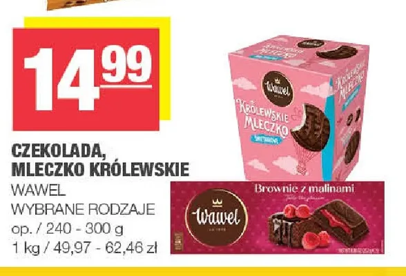Czekolada Wawel promocja w SPAR