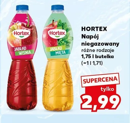 Napój niegazowany Hortex promocja w Kaufland