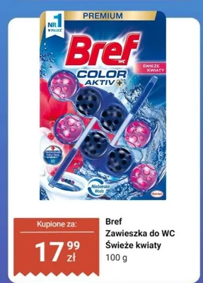 Zawieszka do WC Świeże kwiaty promocja w Dino