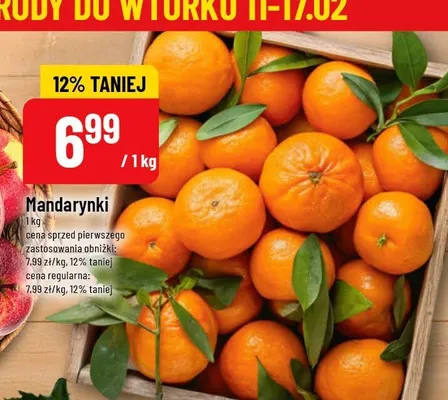 Mandarynki promocja w POLOmarket
