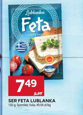 Ser Feta Lublanka promocja w Stokrotka