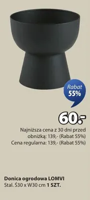 Doniczka ogrodowa promocja w Jysk