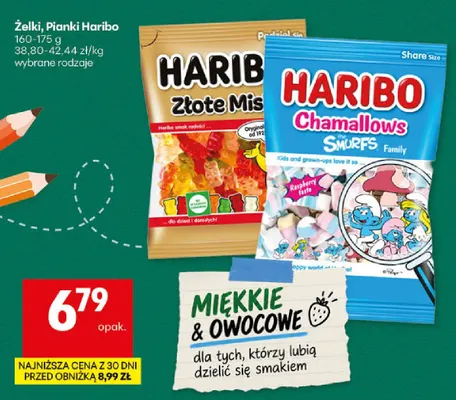Żelki Haribo Złote Misie promocja w Delikatesy Centrum