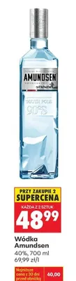 Wódka Amundsen promocja w Biedronka