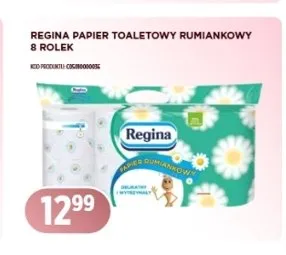 Papier toaletowy rumiankowy Regina promocja w Leo Market