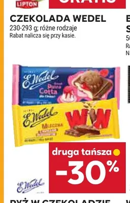 Czekolada E.Wedel Panna Cotta promocja w Stokrotka