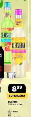 Drink Ilusium Exotic Cactus & Mint 11% promocja w Netto
