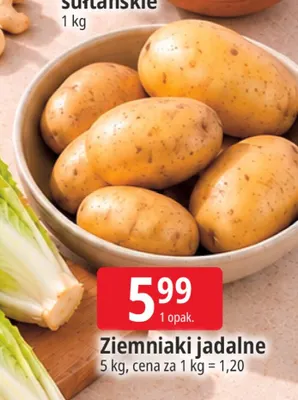 Ziemniaki jadalne promocja w Leclerc