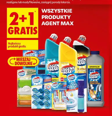 Produkty Agent Max promocja w Biedronka