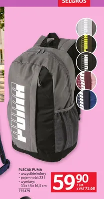 Plecak Puma promocja w Selgros