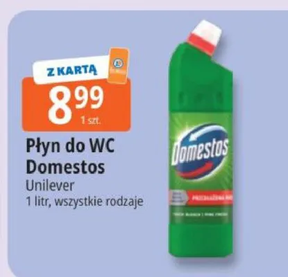 Płyn do WC Domestos promocja w Leclerc