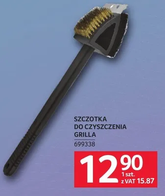 Szczotka do czyszczenia grilla promocja w Selgros