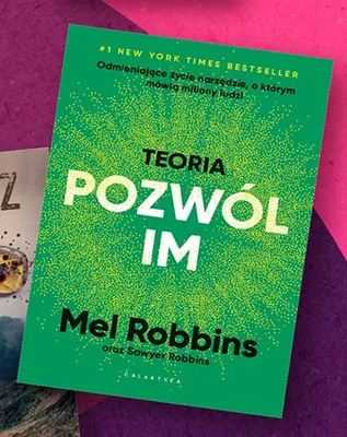 Książka Teoria Pozwól im Mel Robbins promocja w Biedronka