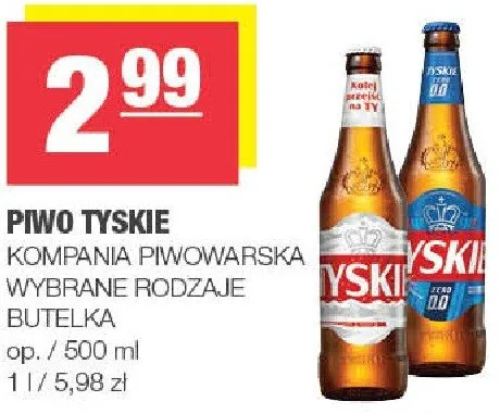 Piwo Tyskie promocja w SPAR