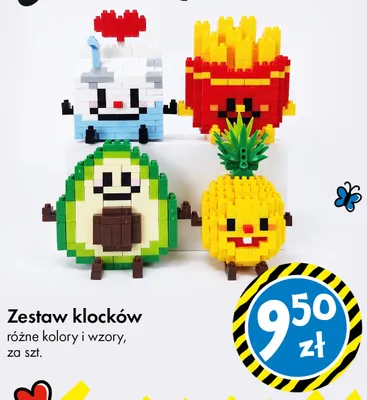 Zestaw klocków promocja w Tedi