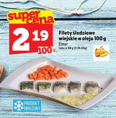 Filety śledziowe wiejskie w oleju Elmar promocja w TOPAZ