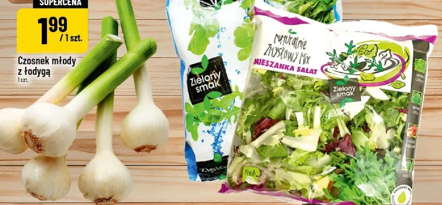 Mix sałat z roszponką lub zmysłowy promocja w POLOmarket