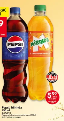 Napój Pepsi promocja w LEWIATAN