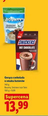 Gorąca czekolada o smaku batonu Bounty promocja w Lidl