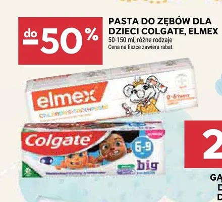 Pasta do zębów dla dzieci promocja w Stokrotka
