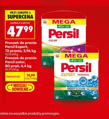 Proszek do prania Persil Color promocja w Biedronka