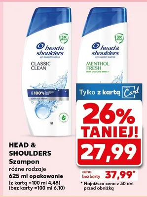 Szampon różne rodzaje promocja w Kaufland