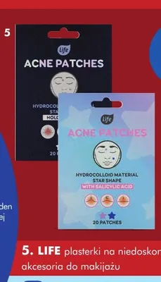Plasterki na niedoskonałości Life promocja w Super-Pharm