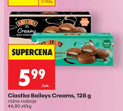 Ciastka Baileys Creams promocja w Biedronka