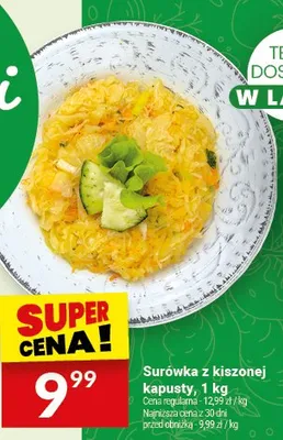 Surówka z kiszonej kapusty Białecki Kuchnia promocja w Twój Market