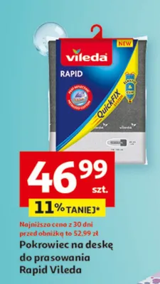 Pokrowiec na deskę do prasowania Rapid promocja w Auchan