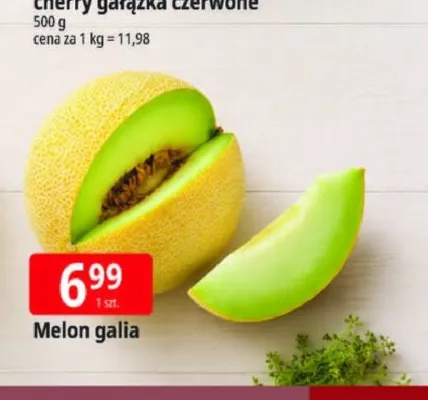 Melon galia promocja w Leclerc