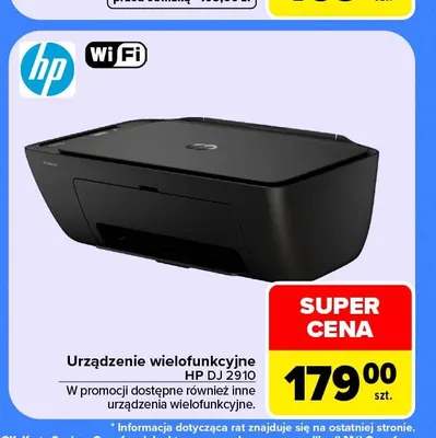 Urządzenie wielofunkcyjne Hp Dj 2910 promocja w Carrefour
