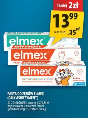 Pasta do zębów Elmex promocja w Arhelan