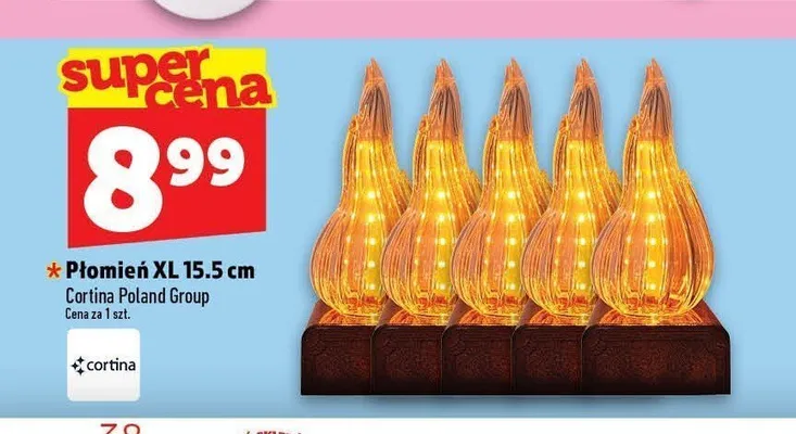 Płomień XL Cortina 15,5 cm promocja w TOPAZ