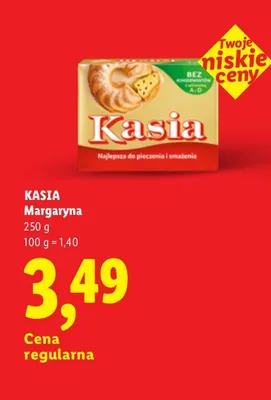 Margaryna Kasia promocja w Lidl