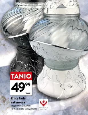 Znicz kula satynowa Sadowscy promocja w Intermarche