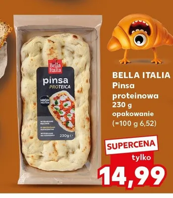 Pinsa proteinowa Bella Italia promocja w Kaufland