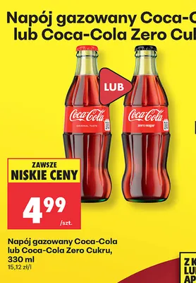 Napój gazowany Coca-Cola promocja w Biedronka