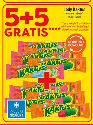 Lody Kaktus promocja w POLOmarket