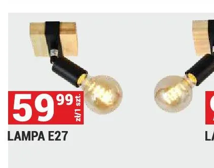 Lampa E27 promocja w Merkury Market