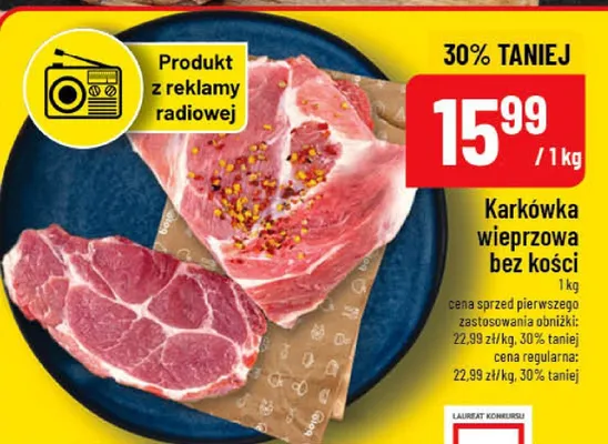 Karkówka wieprzowa bez kości promocja w POLOmarket