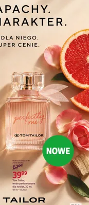 Woda perfumowana dla kobiet Tom Tailor promocja w Rossmann