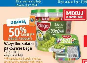 Sałatka polska Dega promocja w Leclerc