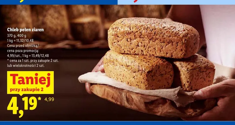 Chleb pełen ziaren promocja w Lidl