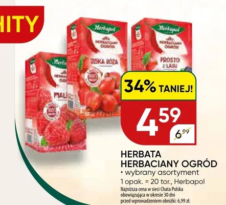 Herbata Herbaciany Ogród wybrany asortyment promocja w Chata Polska