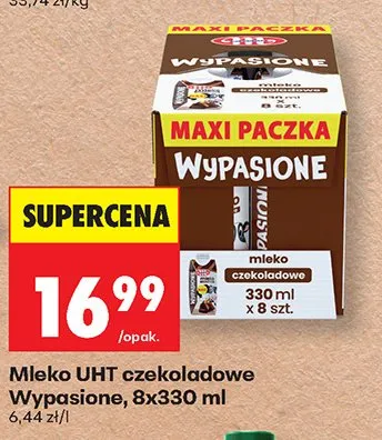 Mleko UHT czekoladowe Wypasione promocja w Biedronka