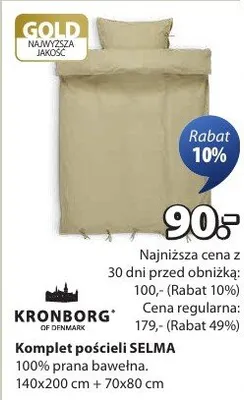 Komplet pościeli Selma promocja w Jysk